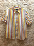 Striped short sleeved shirt