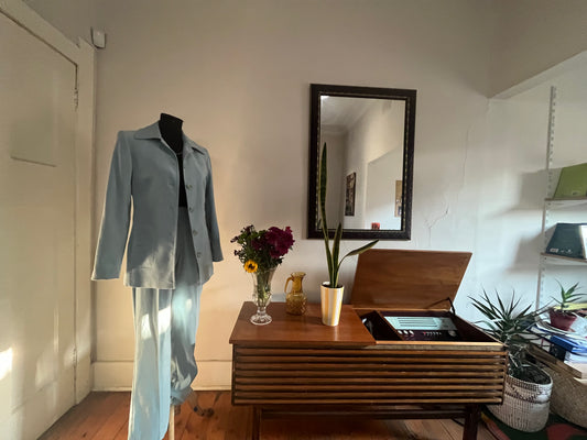 Blue Vintage Suit