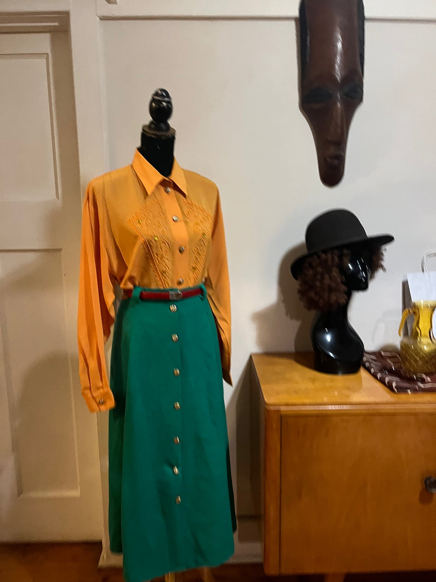 A-Line Vintage Skirt