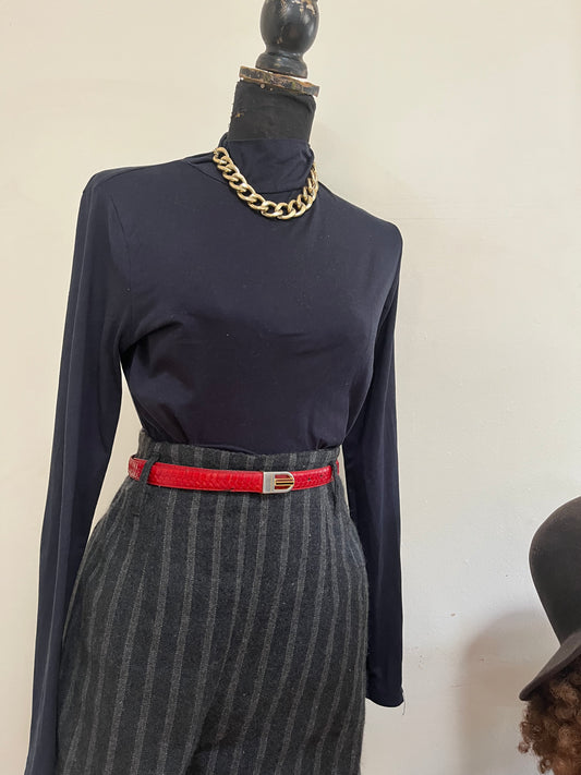 Charcoal Highwaist Shorts