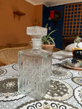 Vintage Crystal Whiskey Decanter