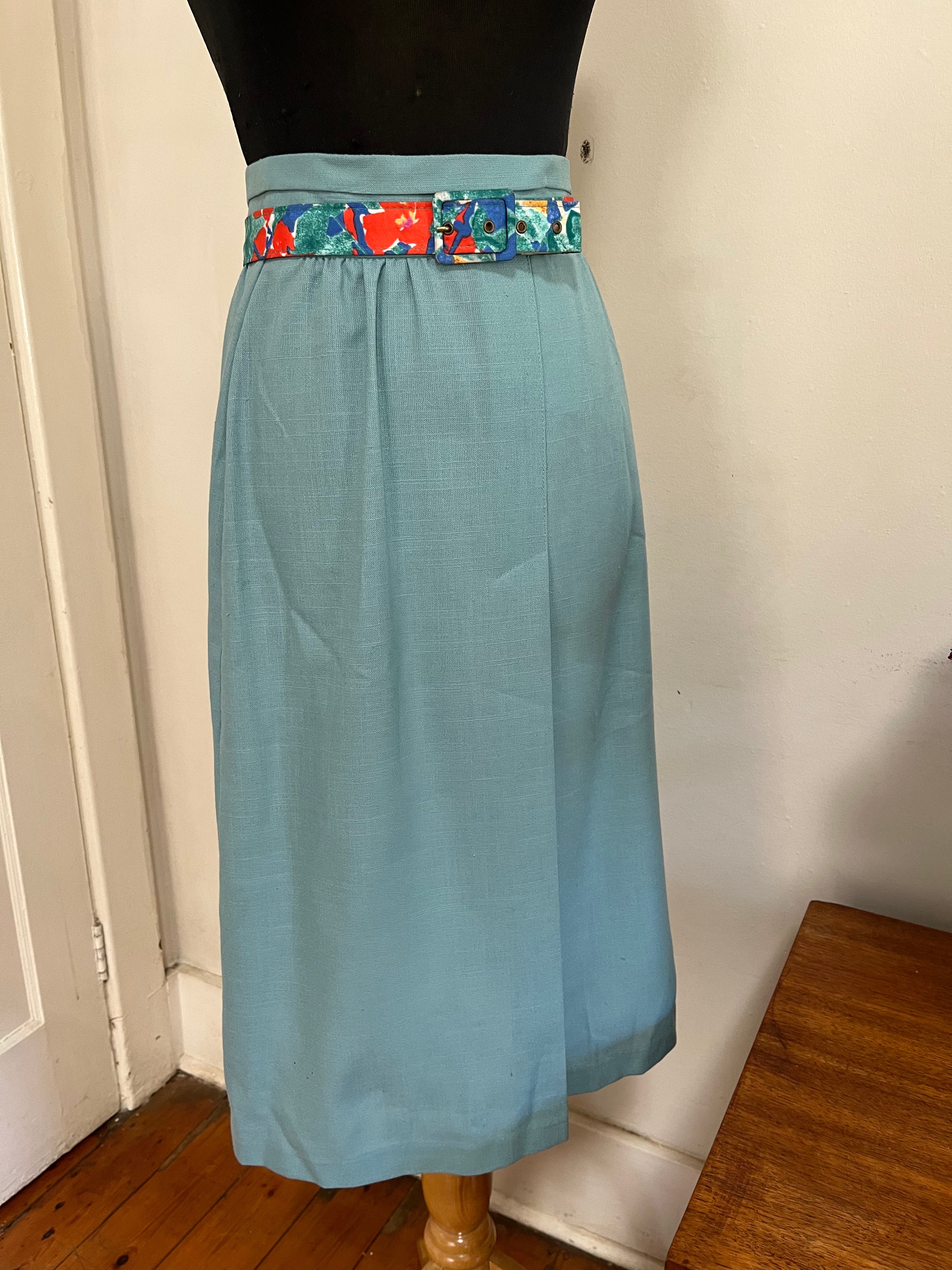 Vintage Linen Skirt