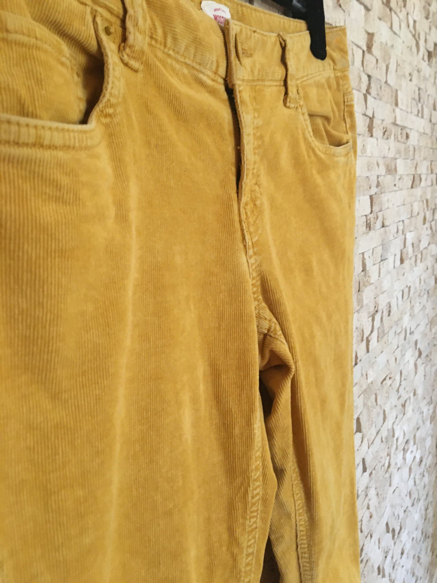 Yellow Corduroy Jeans