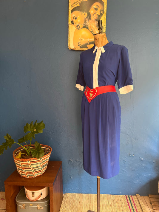 Blue Vintage Dress