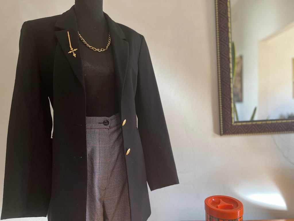 Black Vintage Blazer