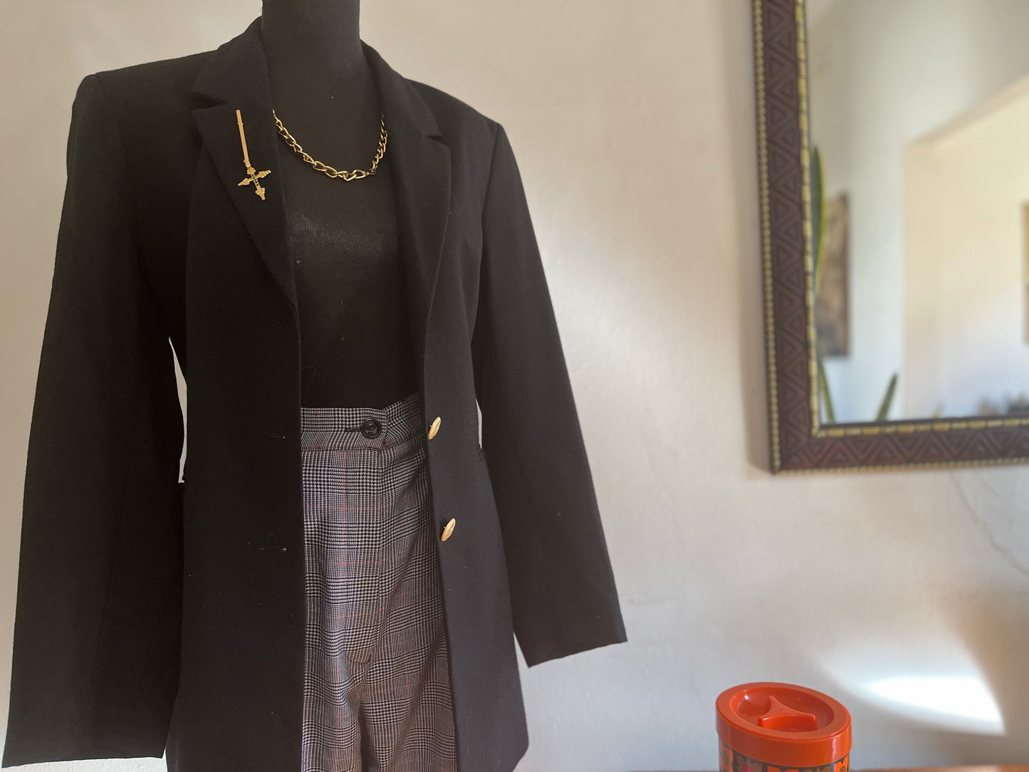 Black Vintage Blazer