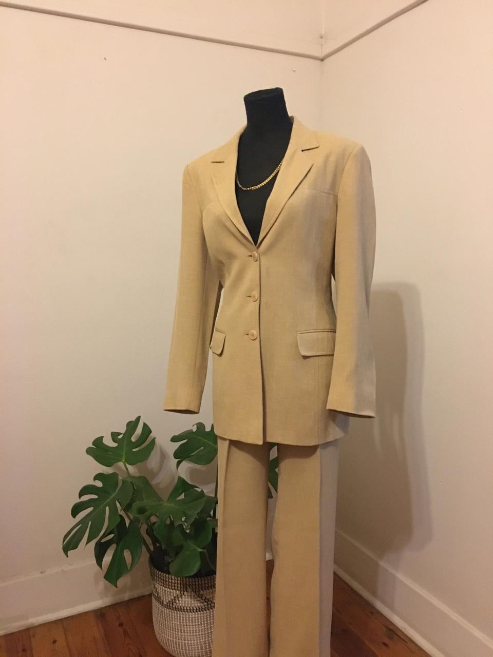 Vintage Beige Suit