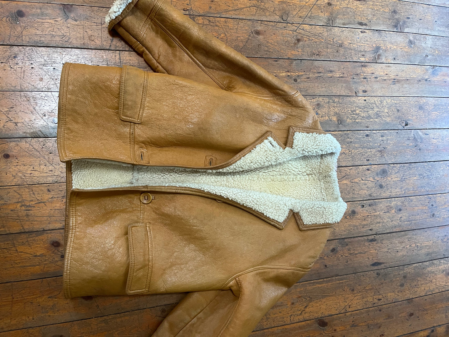 Leather Shearling Jacket