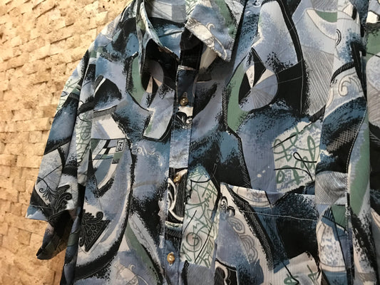 Blue summer shirt