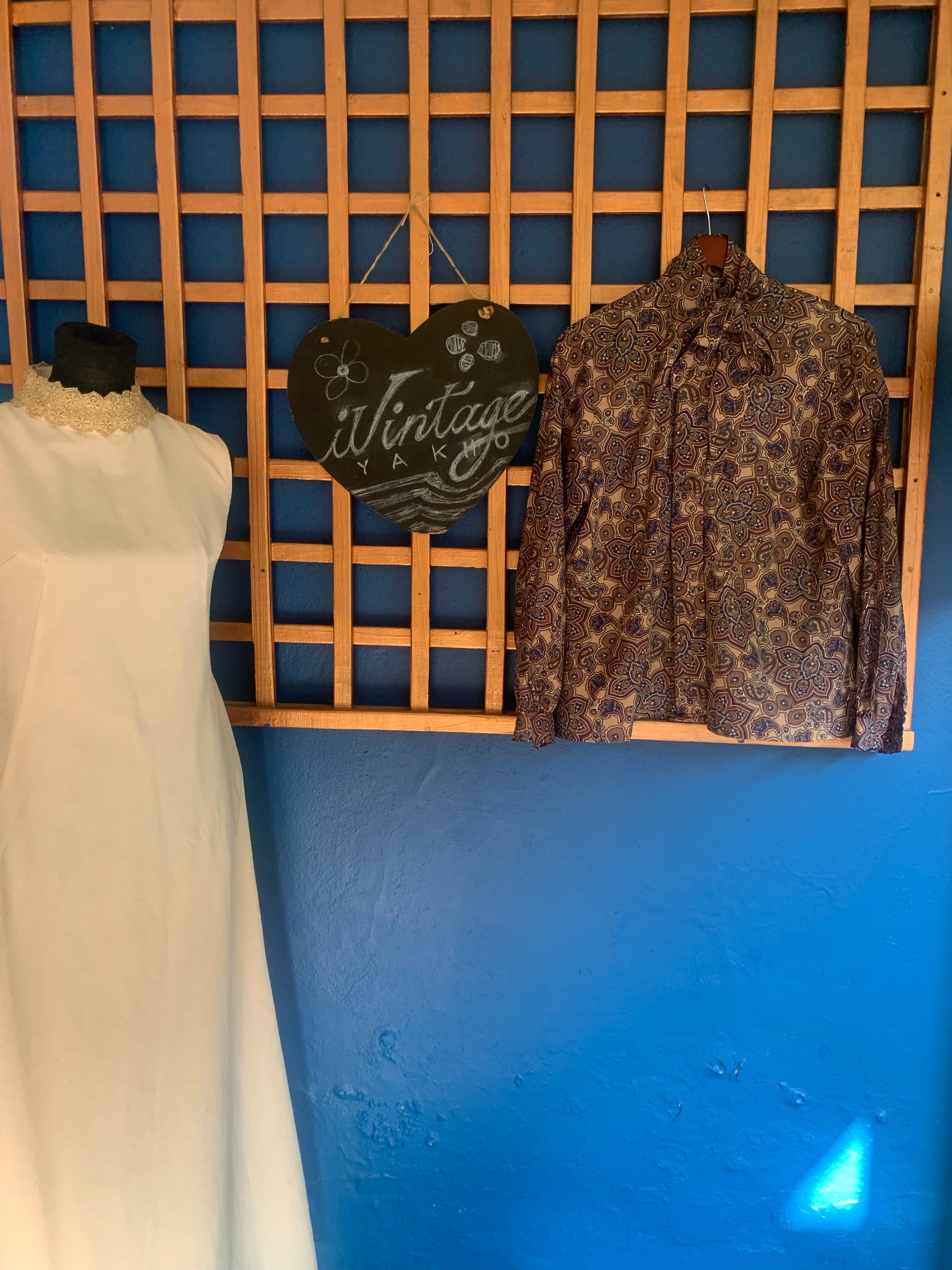 Paisley Print Pussybow Blouse