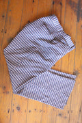 Check Tweed Pants