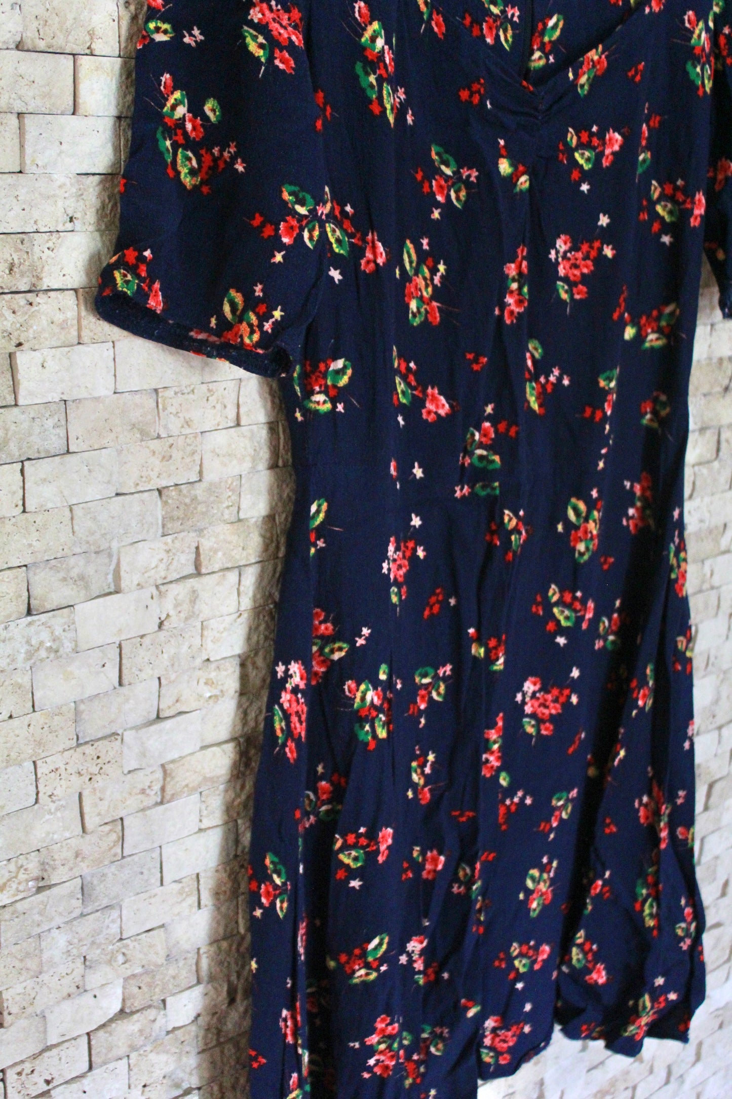 Vintage Short Sleeved Dress