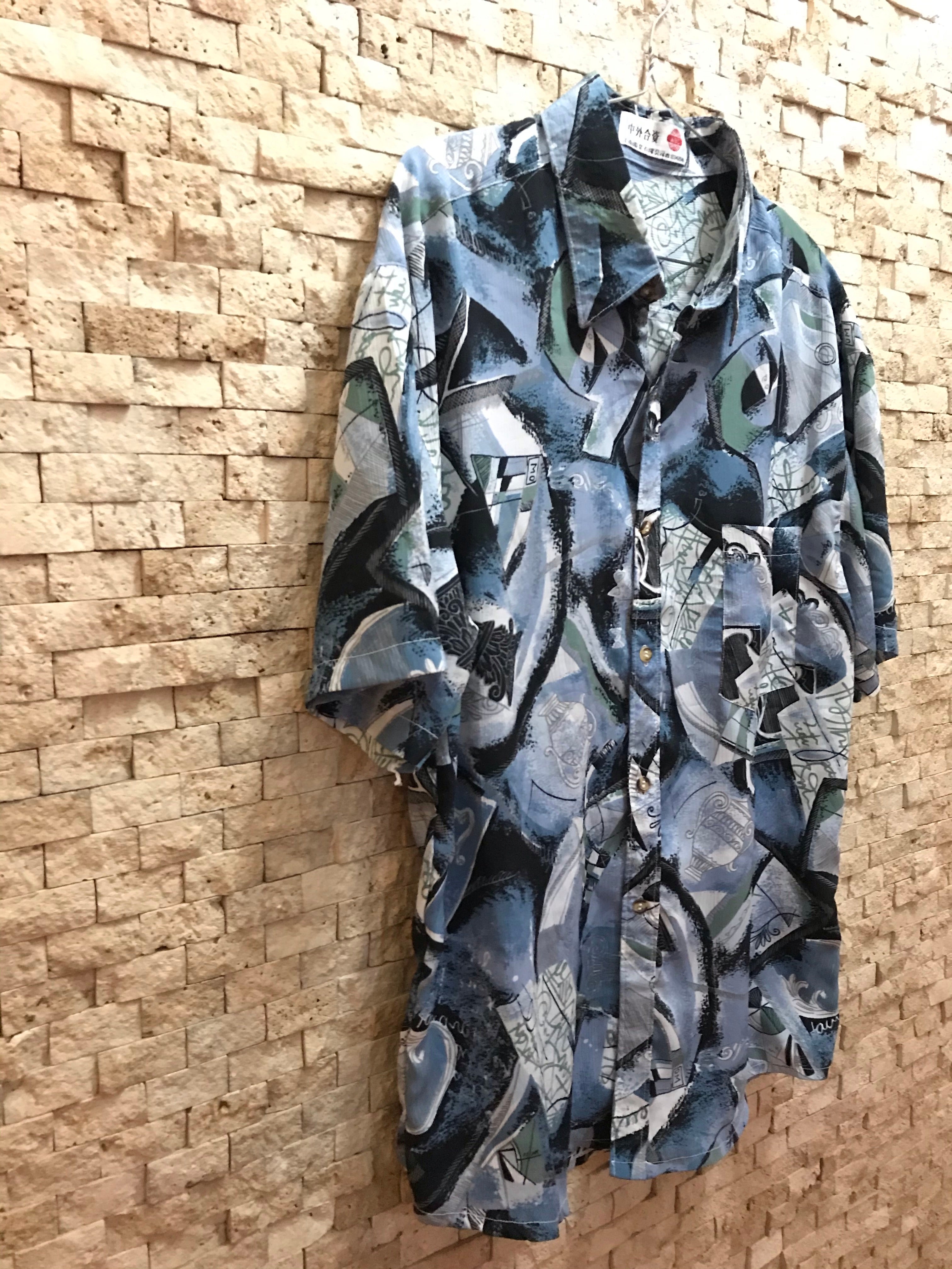 Blue summer shirt