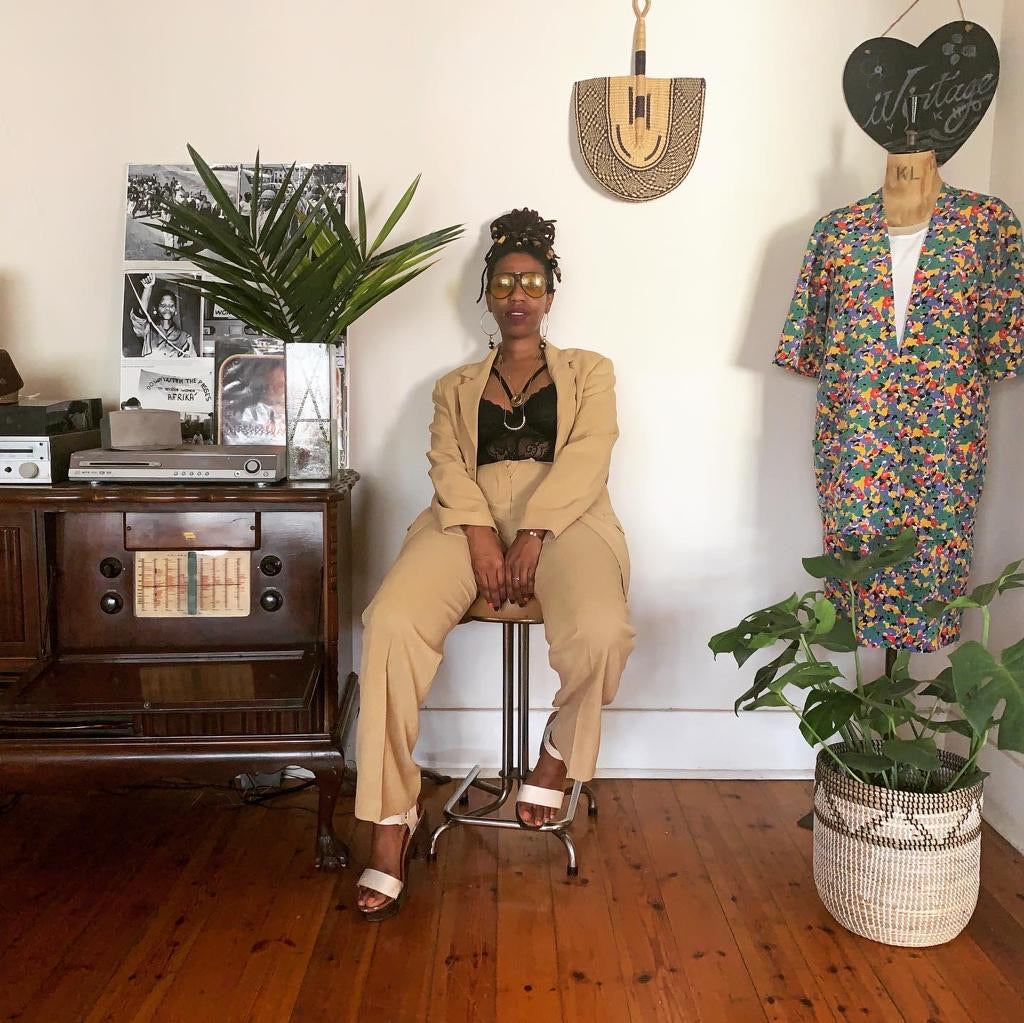 Vintage Beige Suit