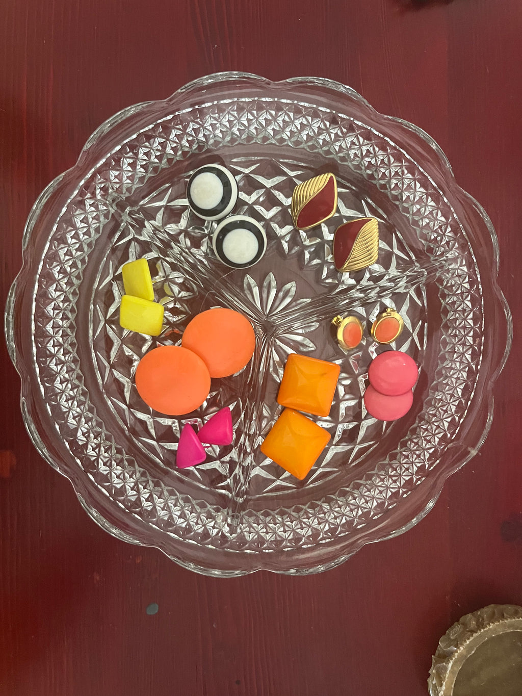 Crystal Accessories Tray