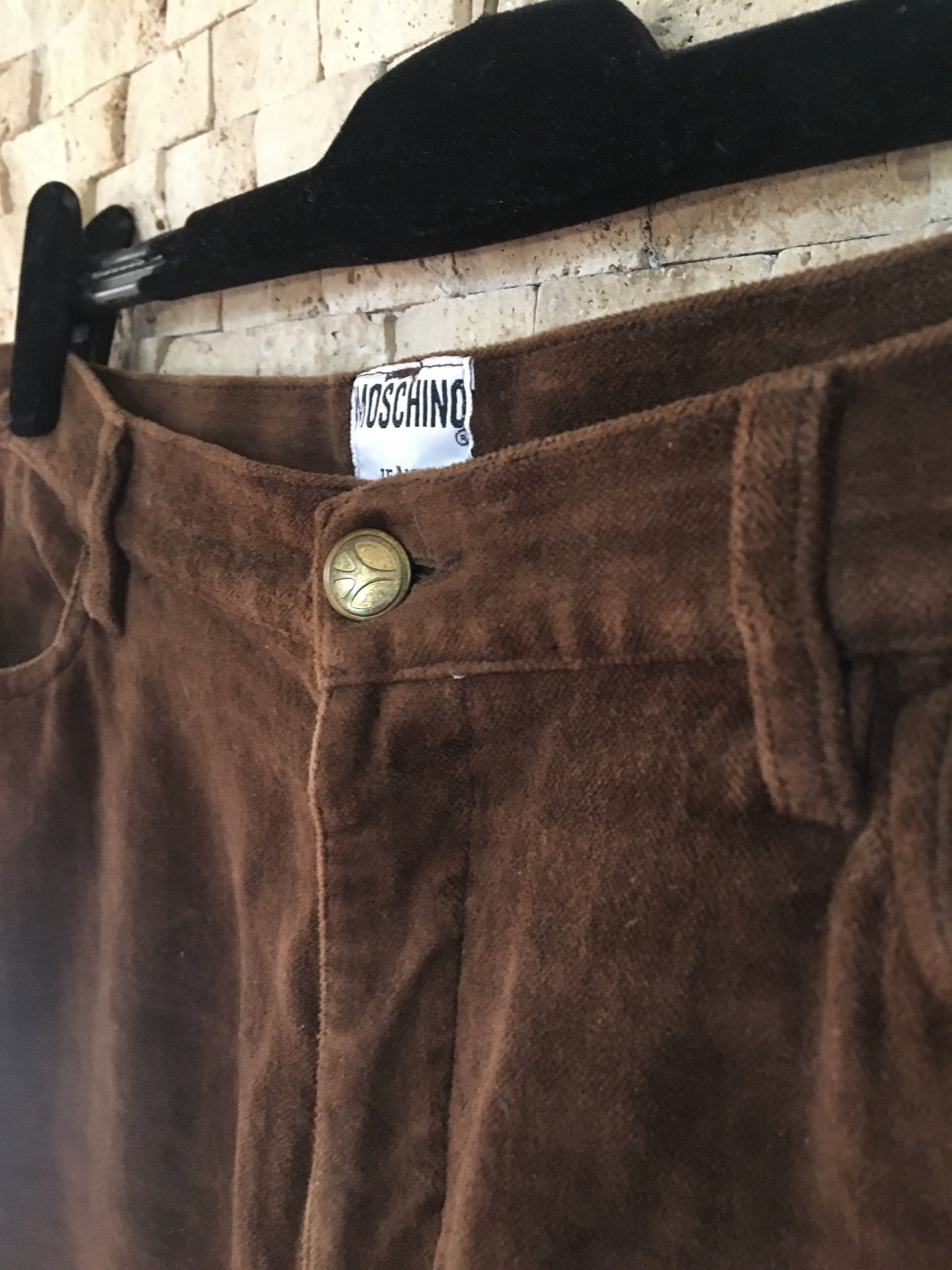 Moschino Velvet Pants